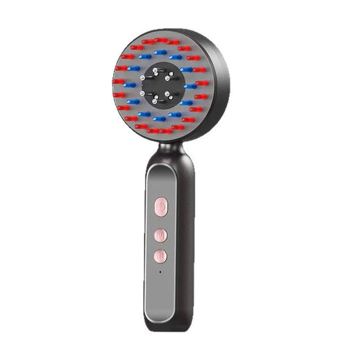 Peigne de luminothérapie LED pour favoriser la pousse des cheveux, la circulation sanguine du cuir chevelu et la stimulation des follicules