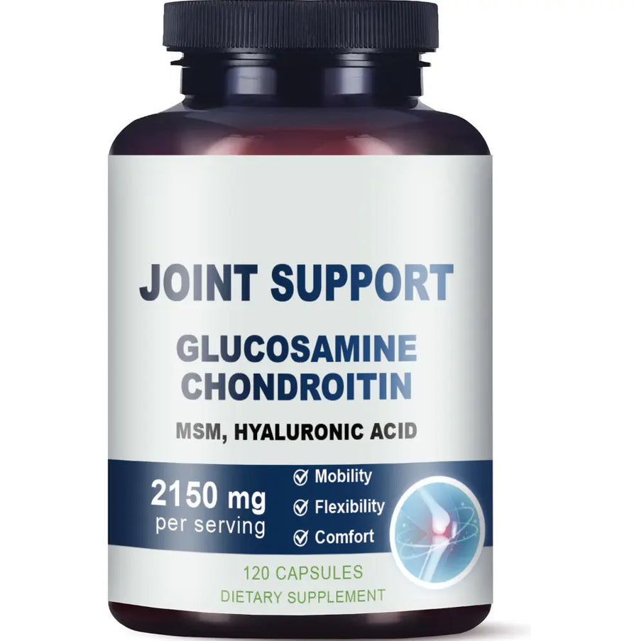 Gélules de Glucosamine et Chondroïtine pour le Confort Articulaire, le Soutien du Cartilage et la Mobilité
