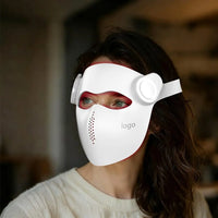 TLM300PRO LED Red Light Therapy Face Mask — Medical-Grade 7-Color Photon Treatment with AI Voice Control, 288 LEDs, 1800mAh Rechargeable, Anti-Aging Wrinkle & Acne Treatment, Lightweight 375g SONOCOUTURE